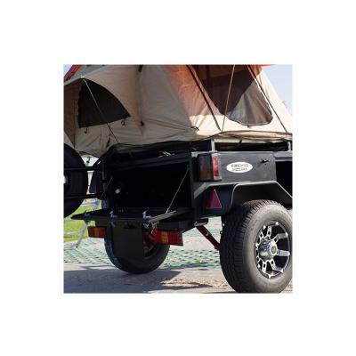 China Travel Trailer Good Quality Pull Out Intimidating Top Hard Floor Hybrid Off Road Adventure RV Camper Trailer for sale