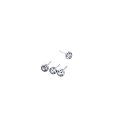 China TRENDY ASTM F136 Titanium interposition Siam Crystal Dermal Anchor Tops Body Jewelry Piercing for sale