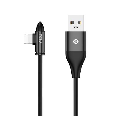 China Mobile Phone TOTU Sync Alloy Data Phone Charger Cable Game USB Charging Cable for sale