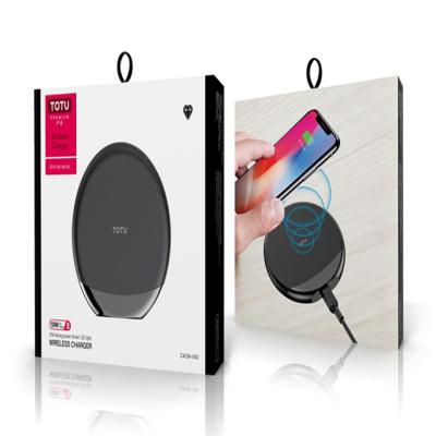 China 10W TOTU Max Lightweight Stylish Wireless Charger /wireless Phone Charger for sale