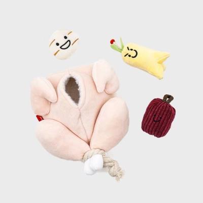 China Factory direct sales pet chick stocked toy sounding tibetan food toy for sale