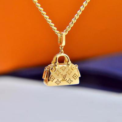 China High Quality Fashion Style 18K Gold Bag Pendant New Real Career List For Gift for sale