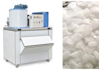 China Seawater Ice Flake Making Machine 2 Tons / Day Flake Ice Machine For Fish zu verkaufen