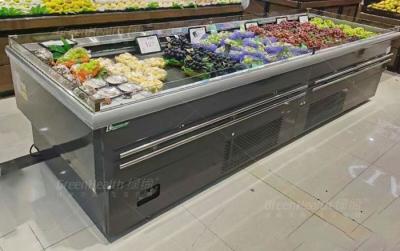 Cina Attrezzatura di refrigerazione più fresca del supermercato dell'esposizione della frutta del frigorifero dell'esposizione dell'isola in vendita