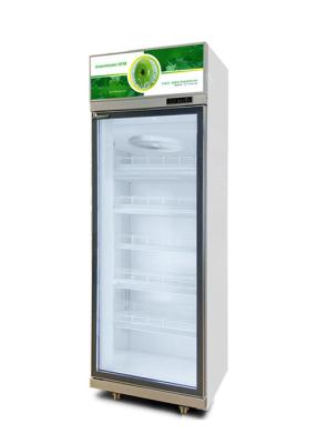 China Geladeira com porta de vidro transparente 1050W 1008L Equipamento de refrigeração profissional à venda