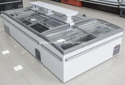 China refrigerador profundo comercial del helado de la puerta abierta del top del congelador del pecho 630L en venta