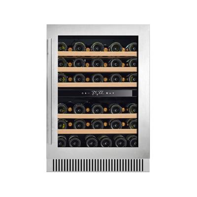 China LD-60D R600a 150L Double Zone Wine Display Fridge For Wine Storage zu verkaufen