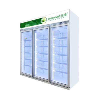 China Pepsi Commercial Beverage  Cooler For Supermarket  With 2 Doors for sale