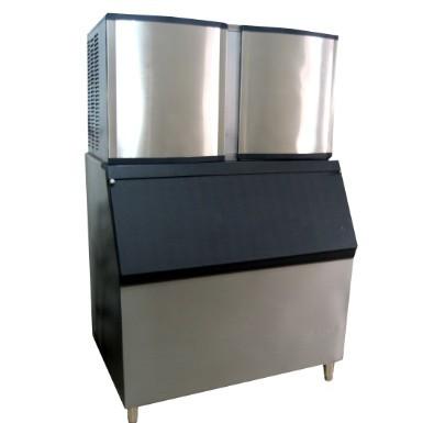 China 1 Ton / 24h Air Cooling Ice Making Machine For Milk Tea Shop for sale