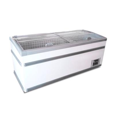 China Chest Island Freezer CE Approved Island Fridge Auto Defrost Island refrigerator for sale