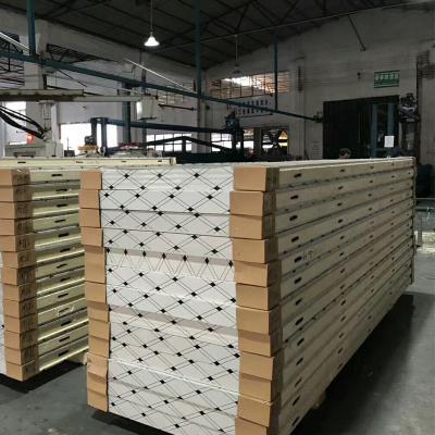 China Pu Sandwich Panel For Cold Room Timber Look Refrigeration Panels Camlock Panel PU for sale