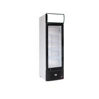 China Commercial Beer Fridge Single Door Upright Refrigerator with LED light for sale