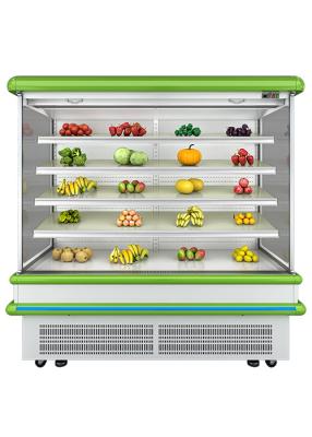 China Single Temperature Multideck Display Fridge Showcase For Fruit And Vegetable for sale