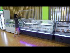 Supermarket Meat Display Fridge Deli Shop Fresh Meat Display Refrigerator