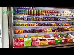 Multideck Display Fridge / Fruit Vegetable Display Showcase / Commercial Display Chiller