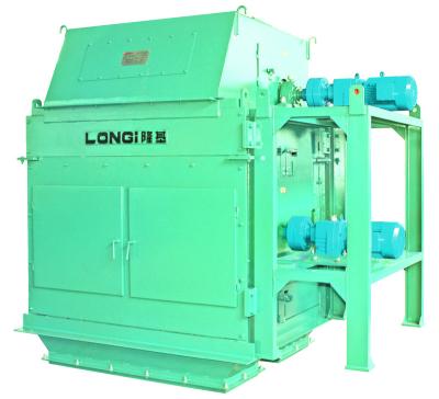 China LJG-G-II ​​Ore Double Drums Magnetic Drum Separator Slag Cleaning Machine for sale