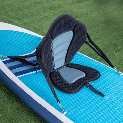 China Waterproof 600 D Oxford Stock Fishing Boat Seat Paddle Board SUP Inflatable Kayak Seat Padded Kayak Seat for sale