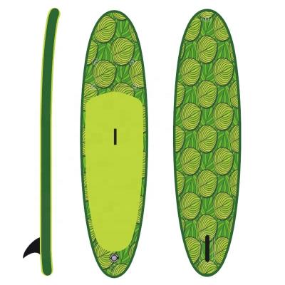 China Unisex Inflatable Sip Fishing Board Stand Up Paddle Board Flower Paddle Board for sale