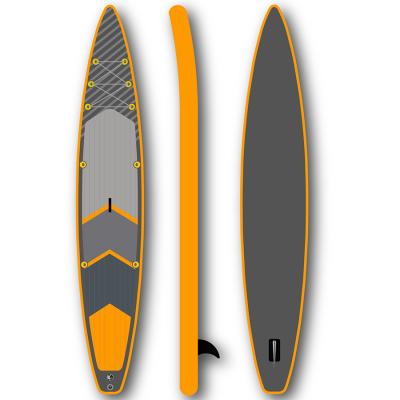 China Unisex Inflatable Paddle Board 12.6 Feet Stand Up Paddle Board Wholesale-Sup-Paddle-Running Board for sale