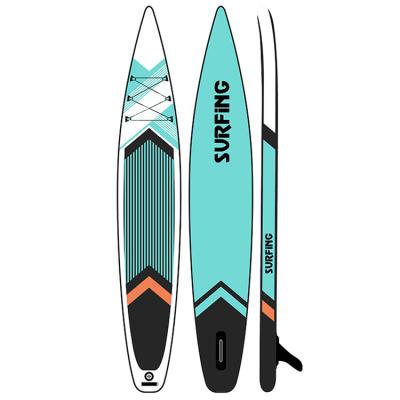 China Cheap Unisex Touring Surfboard For Kids Inflatable Surfing Fishing Stand Up Paddle Boards Racing Board SUP for sale