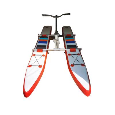 China Water Sports Equipment Material Drop Stitch SIP tubeCycle Pedal Hydraulic Bike Sea Bicycle 320x130x108cm for sale