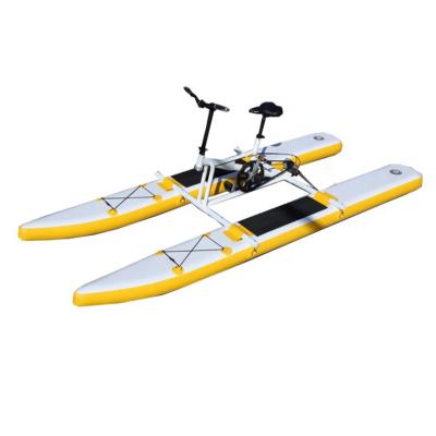 China 320x130cm Drop Stitch SIP Paddle Board Water Sports Toys Games Equipment Water Bike Bicycle 320x130x108cm for sale