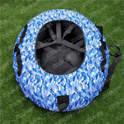 China Outdoor Inflatable Snow Sled Diameter 70cm 80cm Winter Fun Snow Tube For Kids for sale