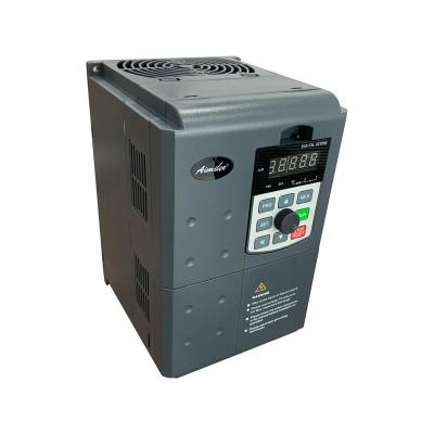 China Soft Start 11kw 15kw AC Motor Drive Inverter 50hz 60hz Vfd 220v Single Phase Motor Rotation Step Impact To 380v 3 Phase Converter for sale