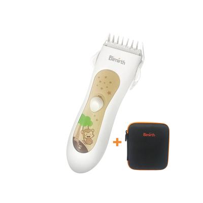 China Silent USB Hair Cutting Kids Rechargeable Waterproof Hair Trimmer Barber Clippers Cut Cordless Machine For Baby With Storage Bag for sale