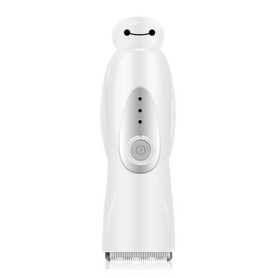 China Silent Hair Cutting Cute Cartoon Kids Hair Trimmer Barber Rechargeable Waterproof Clippers Cut Machine Cordless For Baby Noise Less Than 60db for sale