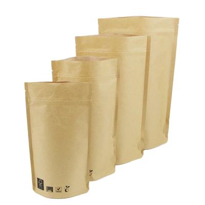 China Clear Window+hanging Hole Valve Eco-Friendly Coffee Beans Food Packaging Ziplock Biodegradable Compostable Bags for sale