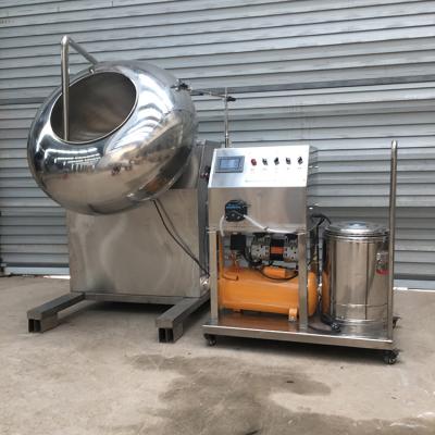 China Chemical By-1000 Peanut Chocolate Almond Sugar Coating Pan Machine Tablet Sugar Coating Machine for sale