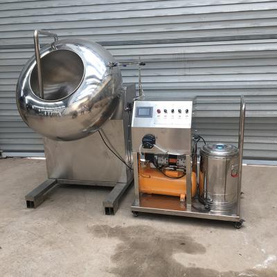 China Chemical Machine For Coating Chocolate Tablet Coating Pan Machine Seed Coating Machine for sale