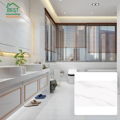 China Modern Wholesale Texture 400x800 Imitation Stone Wall Tile Polished Ceramic Tile For Bathroom for sale