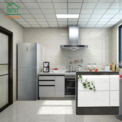 China Polish 300x600 Modern Kitchen Gloss Porcelain Tile Wholesale White Porcelain Wall Tiles for sale