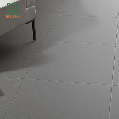 China Foshan 60X60 Modern Dark Gray Ceramic Floor Tile Full Polished Gray Floor Tiles for sale