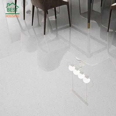 China Luxury European Pure White Glaze 800x800 Refractory Brick Floor Tiles Homogeous Porcelain Tile for sale