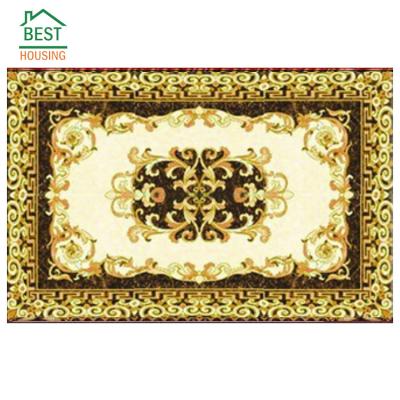 China Foshan Hotel 1200x1800 Modern Interior Gorgeous Porcelain Carpet Medallion Flooring for sale