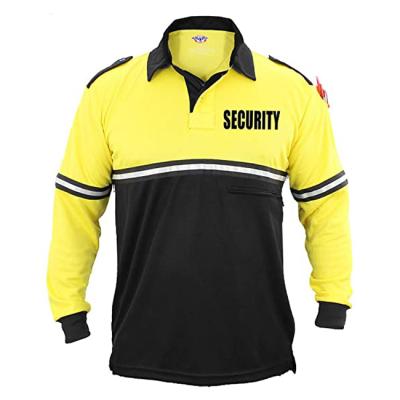 China Wholesale Unisex Safety Guard Uniforms Spring and Autumn Security Top Shirt Custom for sale