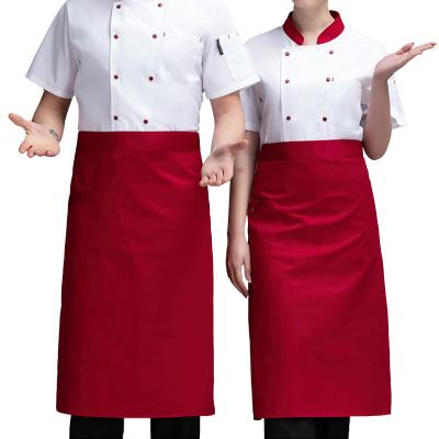 China 2021 Factory Supply Wholesale Sales Apron Food/Beverage Kitchen Cooking Apron Chef Apron Japanese Custom for sale