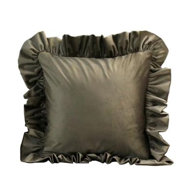 China Sustainable farmhouse back seat support house velvet color other function pillows and cushions for sale