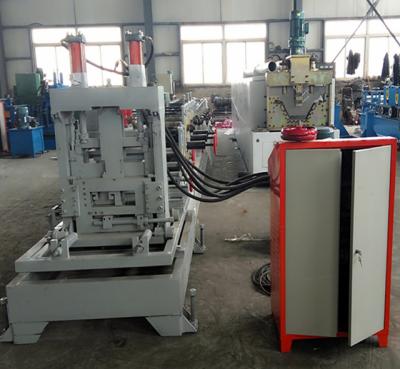 China Garment Shops C U Purlin Making Roll Forming Machine for sale