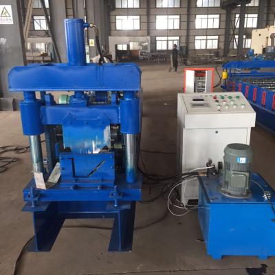 China Garment Shops U Shape Gutter Roll Forming Machinery For Construction for sale