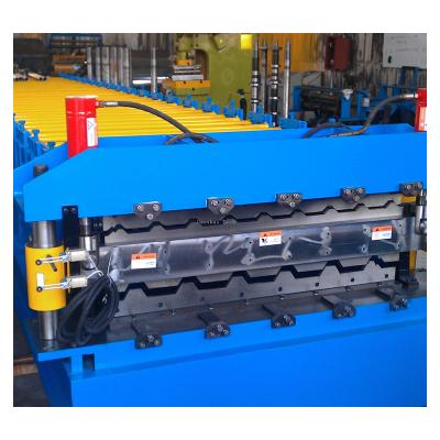 China ROOF PRO High Efficiency Roof Panel Flat Sheet Cold Roll Forming Machine for sale