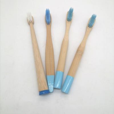 China Other New Design Child Handle Hot Selling Bamboo Toothbrush With Brush Hair for sale