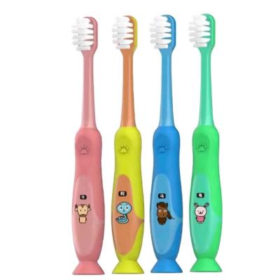 China Kids Toothbrush Factory Wholesale Price Design Cute Child Manual Toothbrush For Children for sale