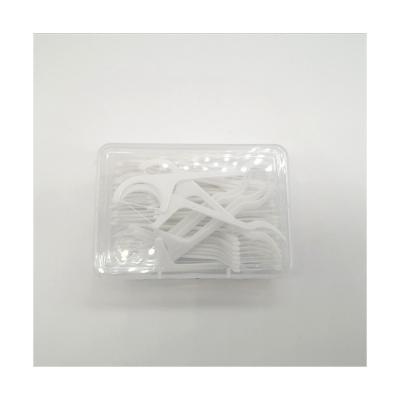 China Factory direct disposable high quality dental floss plastic toothpicks for sale