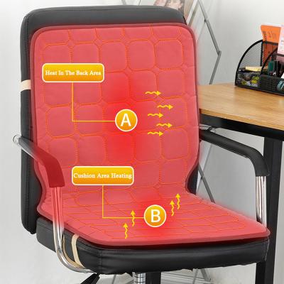 China HOT Sales HOT Portable Winter Warm Cushion Pad Office Electric Heated Seat Heating Pad for sale