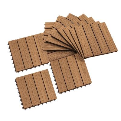 China Modern design modern wpc wall cladding waterproof panel hard decking interior slat panel for sale