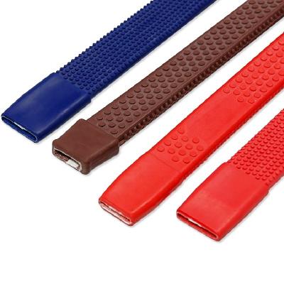 China Anti-slip Custom Rubber Wear-resistant Horse Bridle Non-slip Sleeve Equestrian Supplies Horse Rope Anti-slip Cover for sale